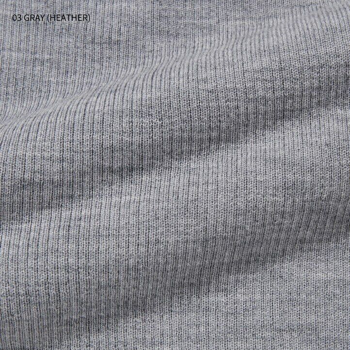 uniqlo 100pct extra fine merino ribbed womens jumpers grey