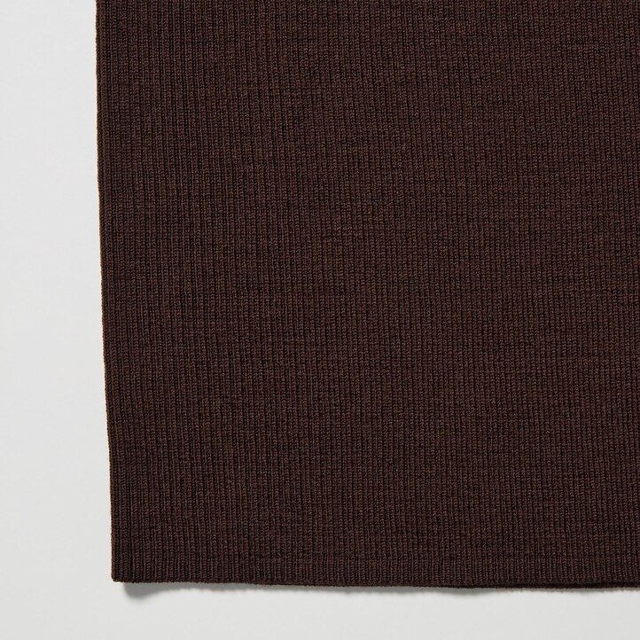 uniqlo 100pct extra fine merino ribbed womens jumpers grey