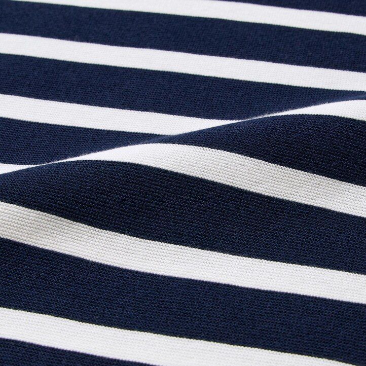 olive uniqlo 3d knit seamless cotton striped crew neck womens jumpers