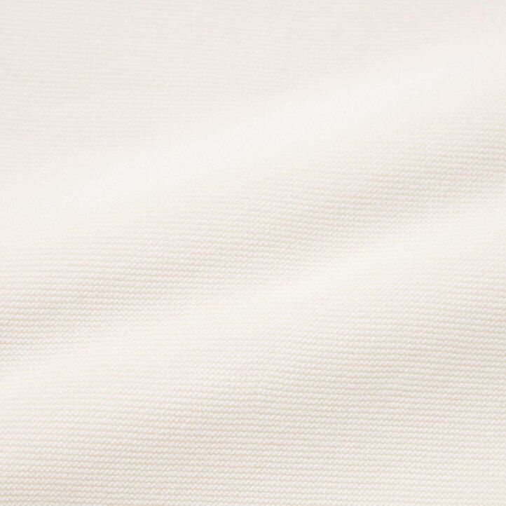 womens uniqlo 3d knit seamless cotton crew neck jumpers white