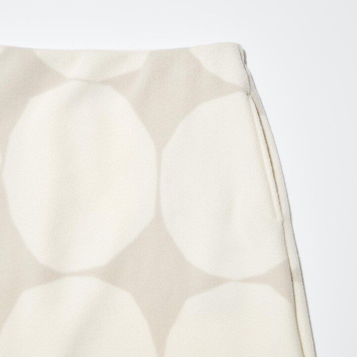 uniqlo fleece womens skirts black