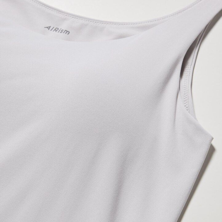 navy uniqlo airism sleeveless womens t shirts