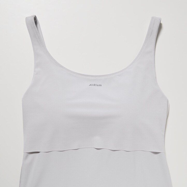 navy uniqlo airism sleeveless womens t shirts