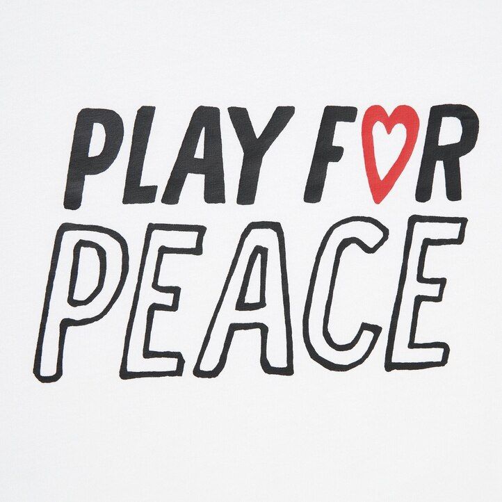 white womens uniqlo peace for all graphic kei nishikori t shirts