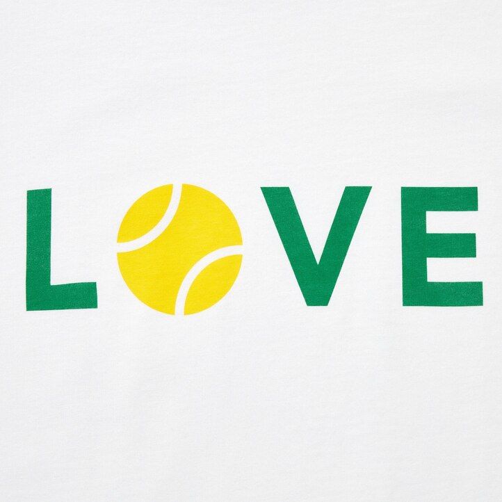 uniqlo peace for all graphic roger federer womens t shirts white