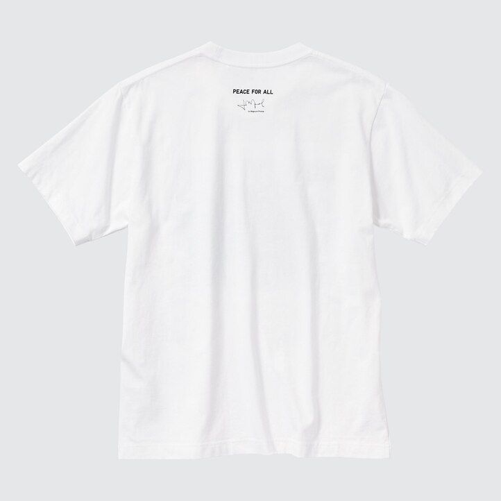 womens uniqlo peace for all graphic cristina de middel t shirts white