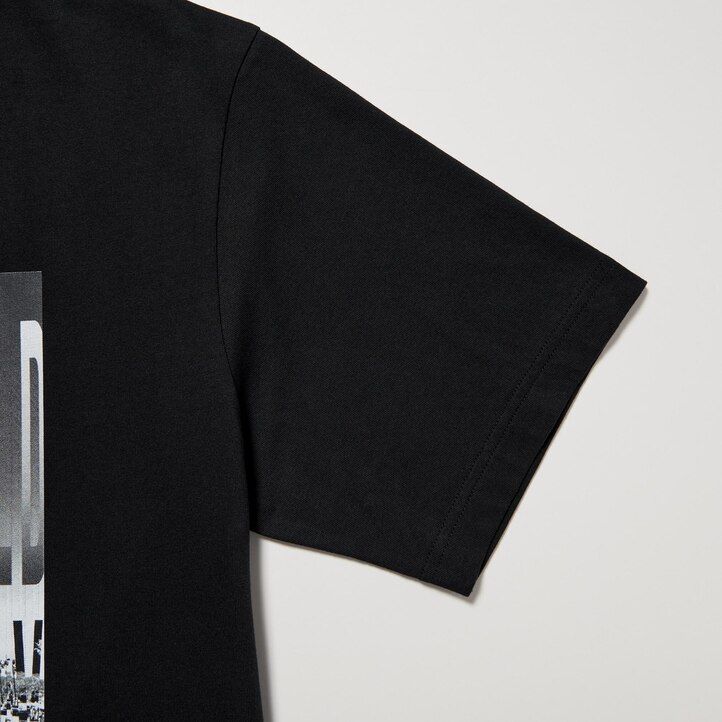 black uniqlo peace for all graphic kosuke kawamura womens t shirts