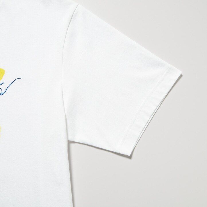 white womens uniqlo peace for all graphic ines de la fressange t shirts