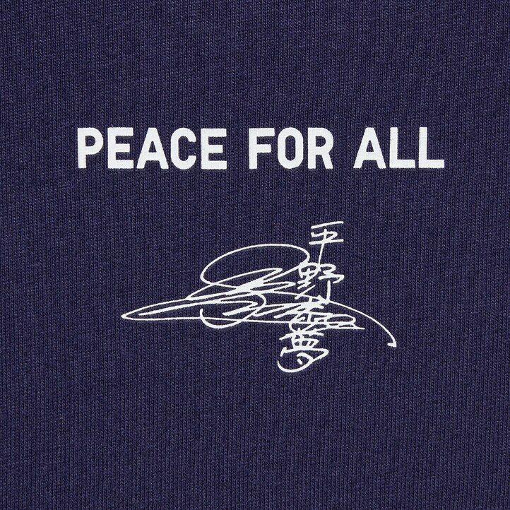 navy uniqlo peace for all graphic ayumu hirano womens t shirts