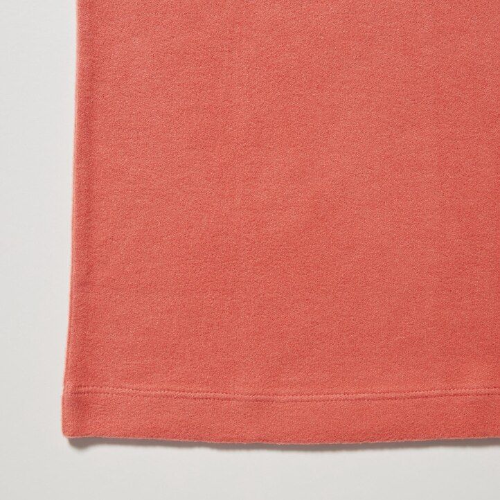 uniqlo heattech fleece sleeved thermal womens t shirts grey