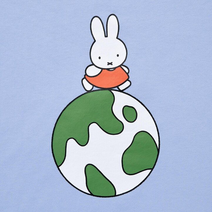 womens uniqlo peace for all graphic dick bruna t shirts blue
