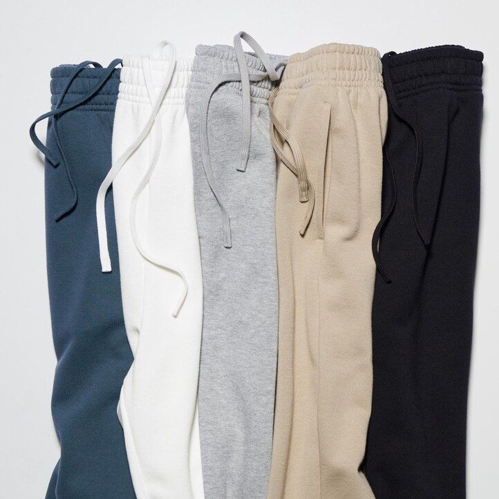 womens uniqlo joggers tops grey - uniqlo