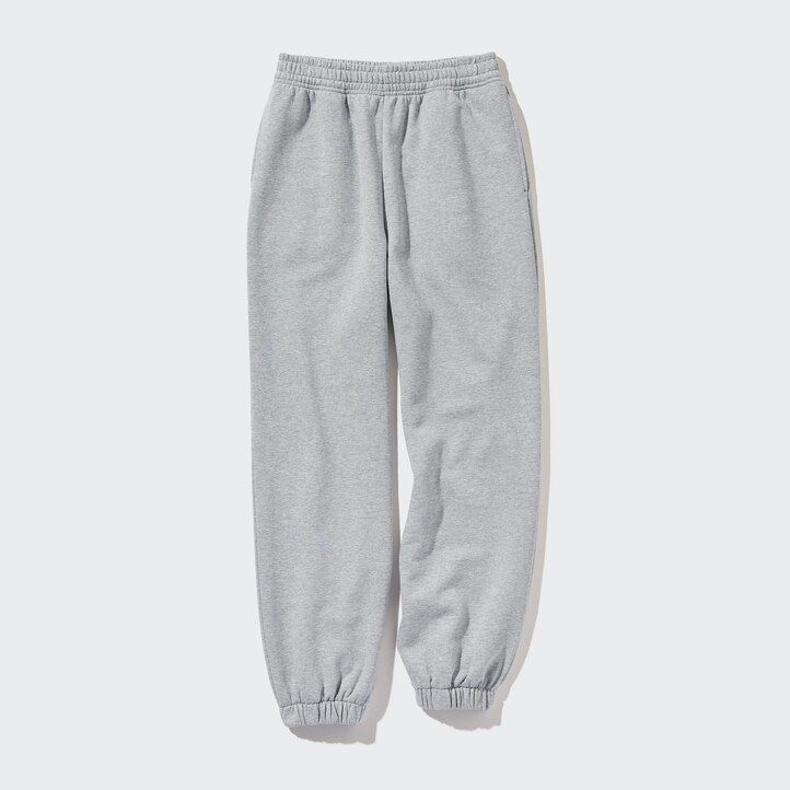 womens uniqlo joggers tops grey - uniqlo