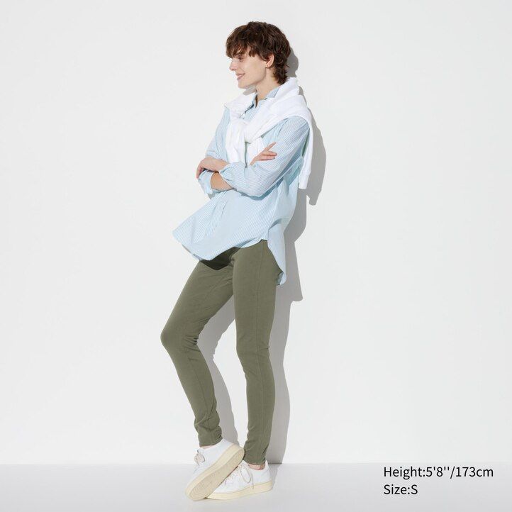 uniqlo ultra stretch womens tops white