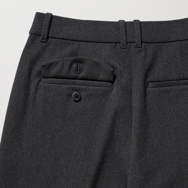 womens uniqlo heattech pleated tops dark brown