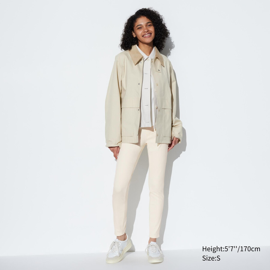 white womens uniqlo ultra stretch tops