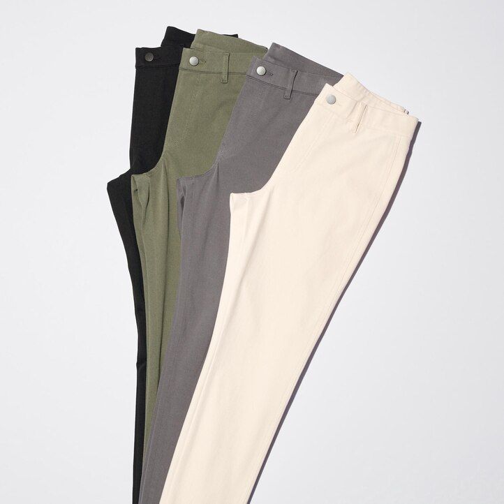 white womens uniqlo ultra stretch tops
