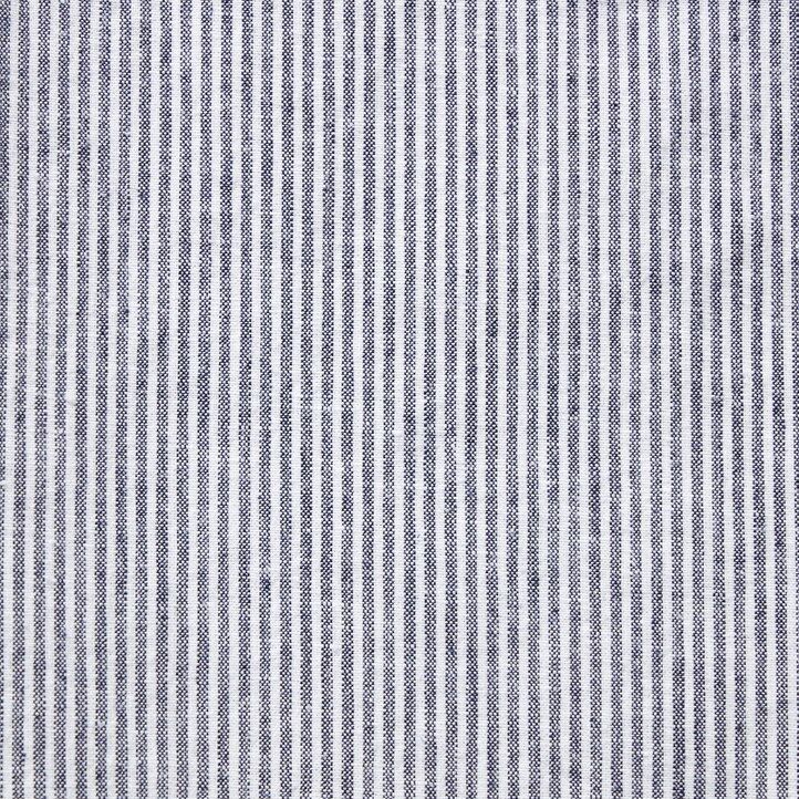 blue uniqlo linen cotton blend striped tapered womens tops