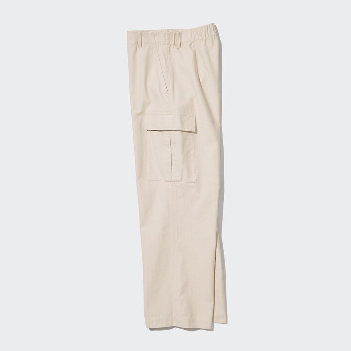 green uniqlo wide straight legrgo womens tops
