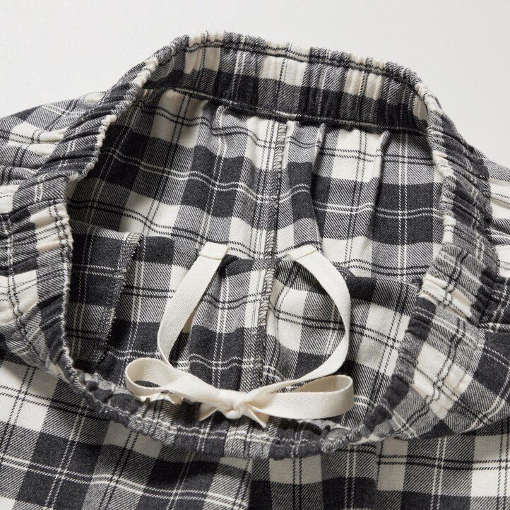 white uniqlo flannel womens tops