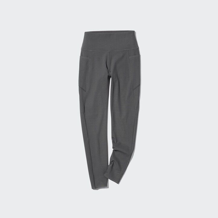 uniqlo airism uv protection soft with pockets womens tops grey