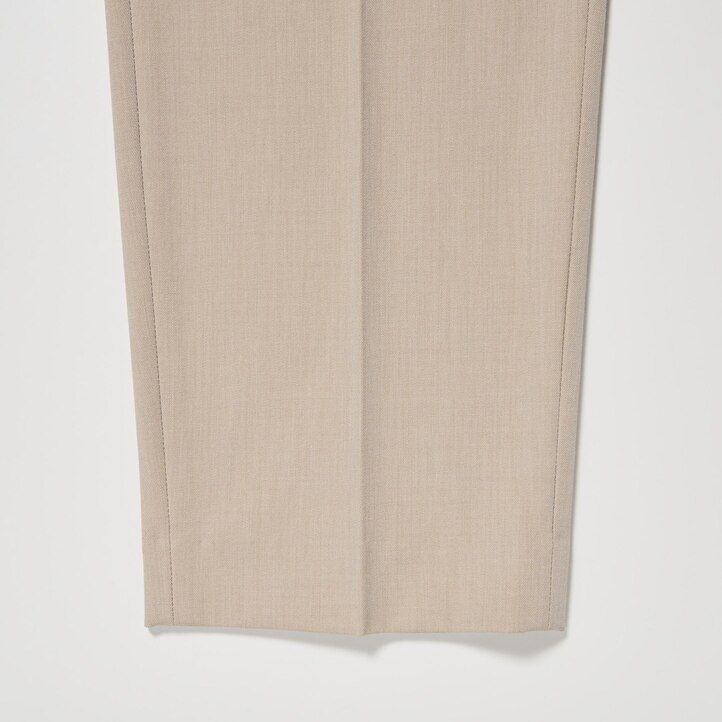 womens uniqlo smart ankle length tops white