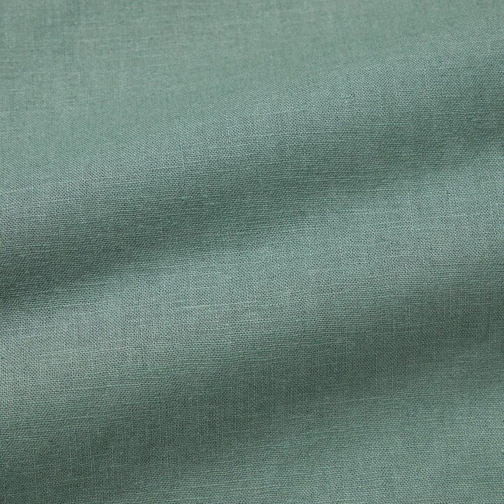 brown womens uniqlo linen cotton tapered tops