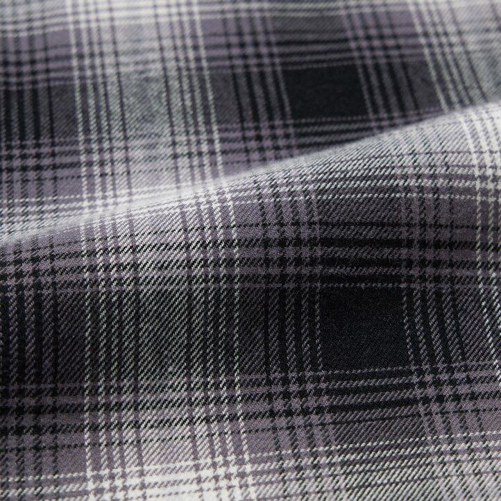 uniqlo flannel womens tops grey