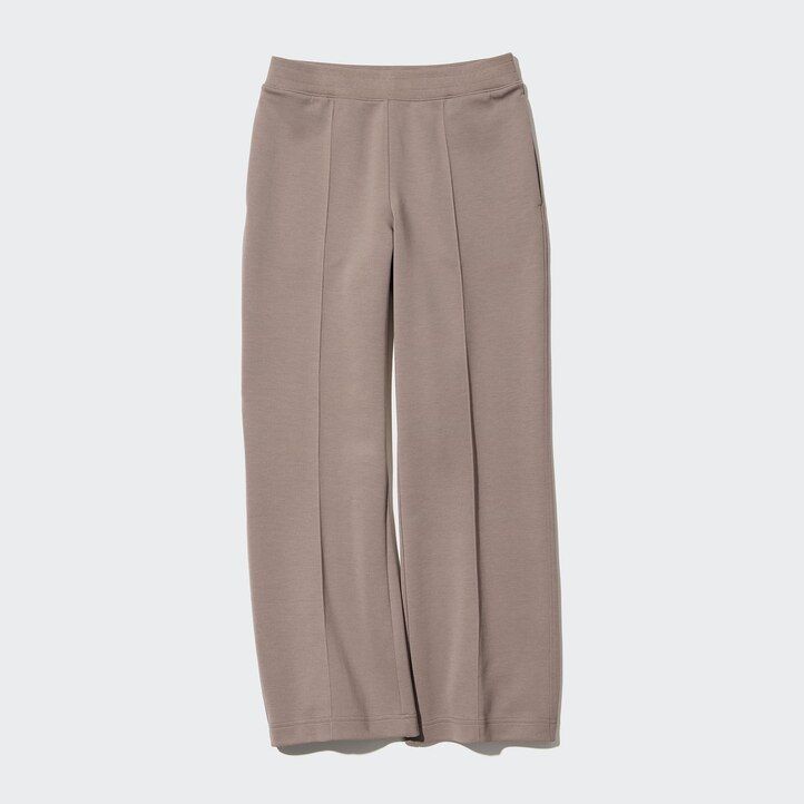 uniqlo dry straight leg womens tops white